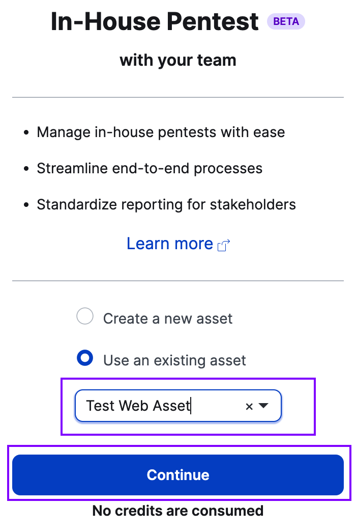 Create In-House Pentest