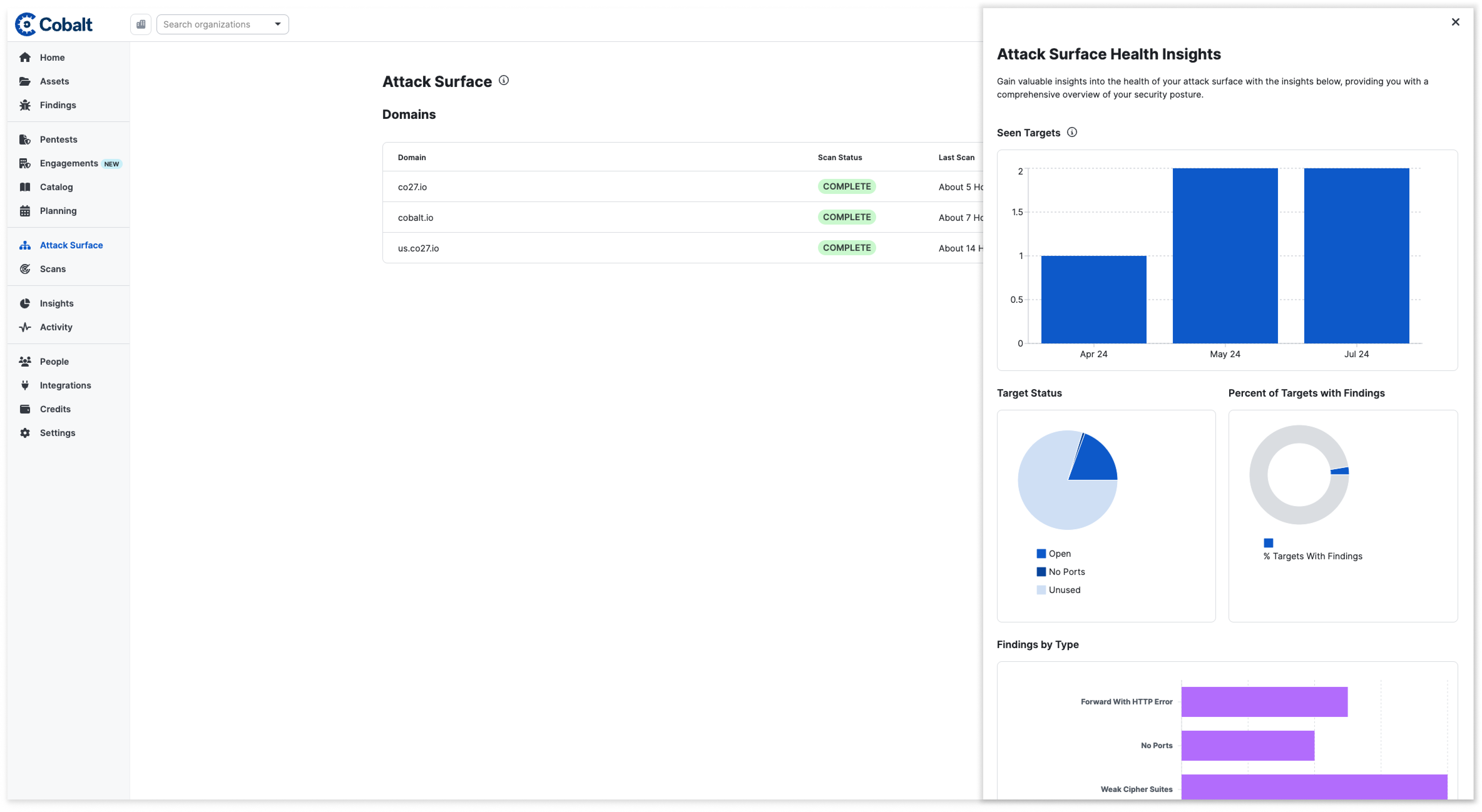 Attack Surface Insights