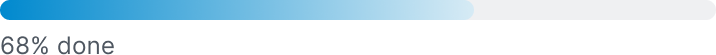 blue progress bar
